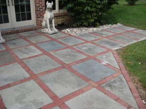 Brick & Slate Patio