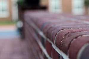 University of Delaware, Academy Street Dorms Brick Wall