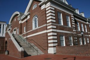 Brick Buildings and Walkways